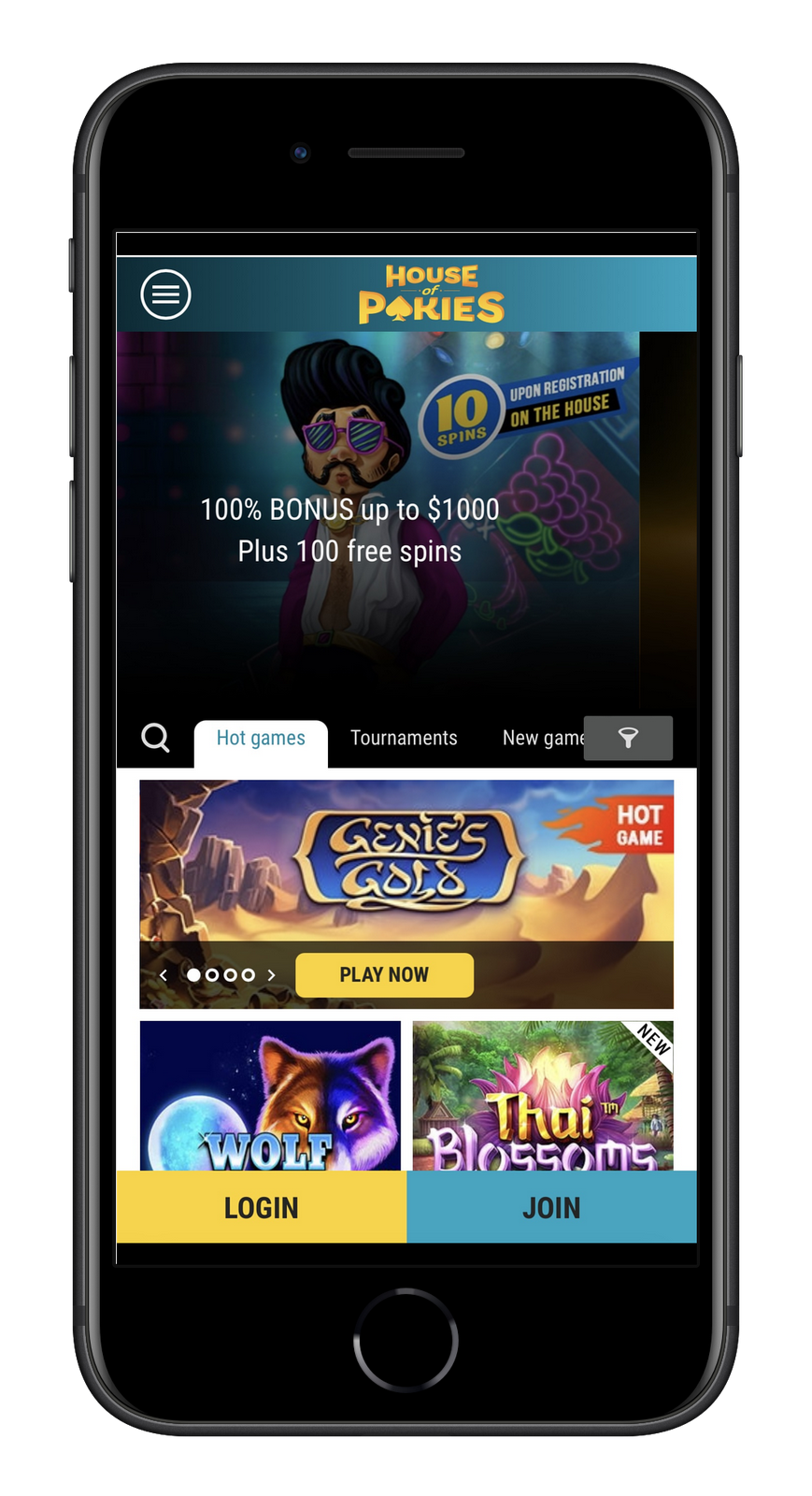 house of pokies free spins